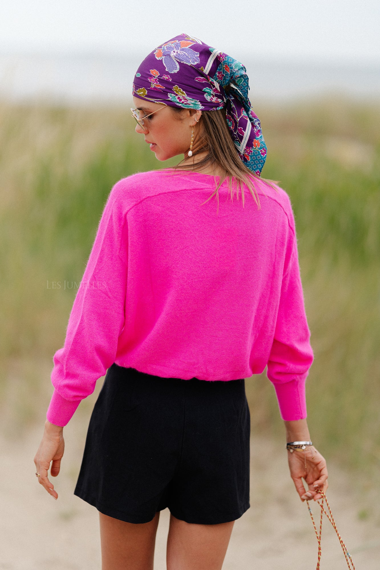 Maya Pullover neon pink