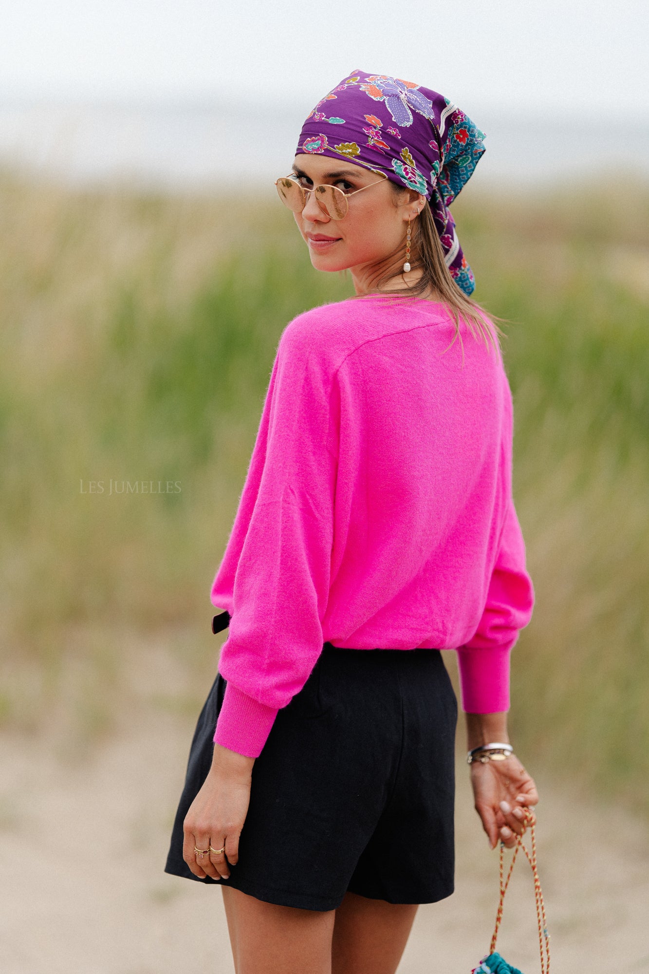 Maya Pullover neon pink