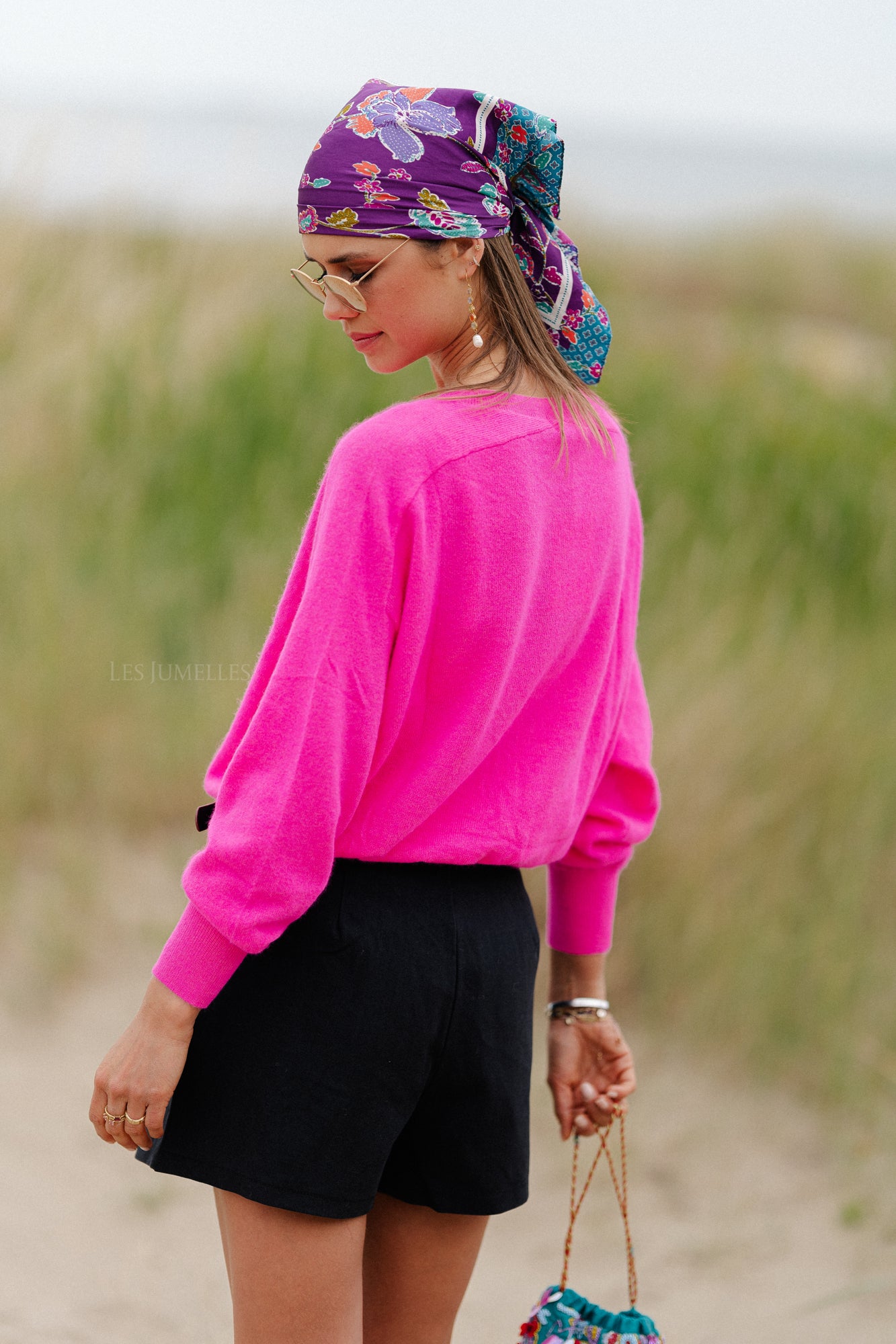 Maya Pullover neon pink