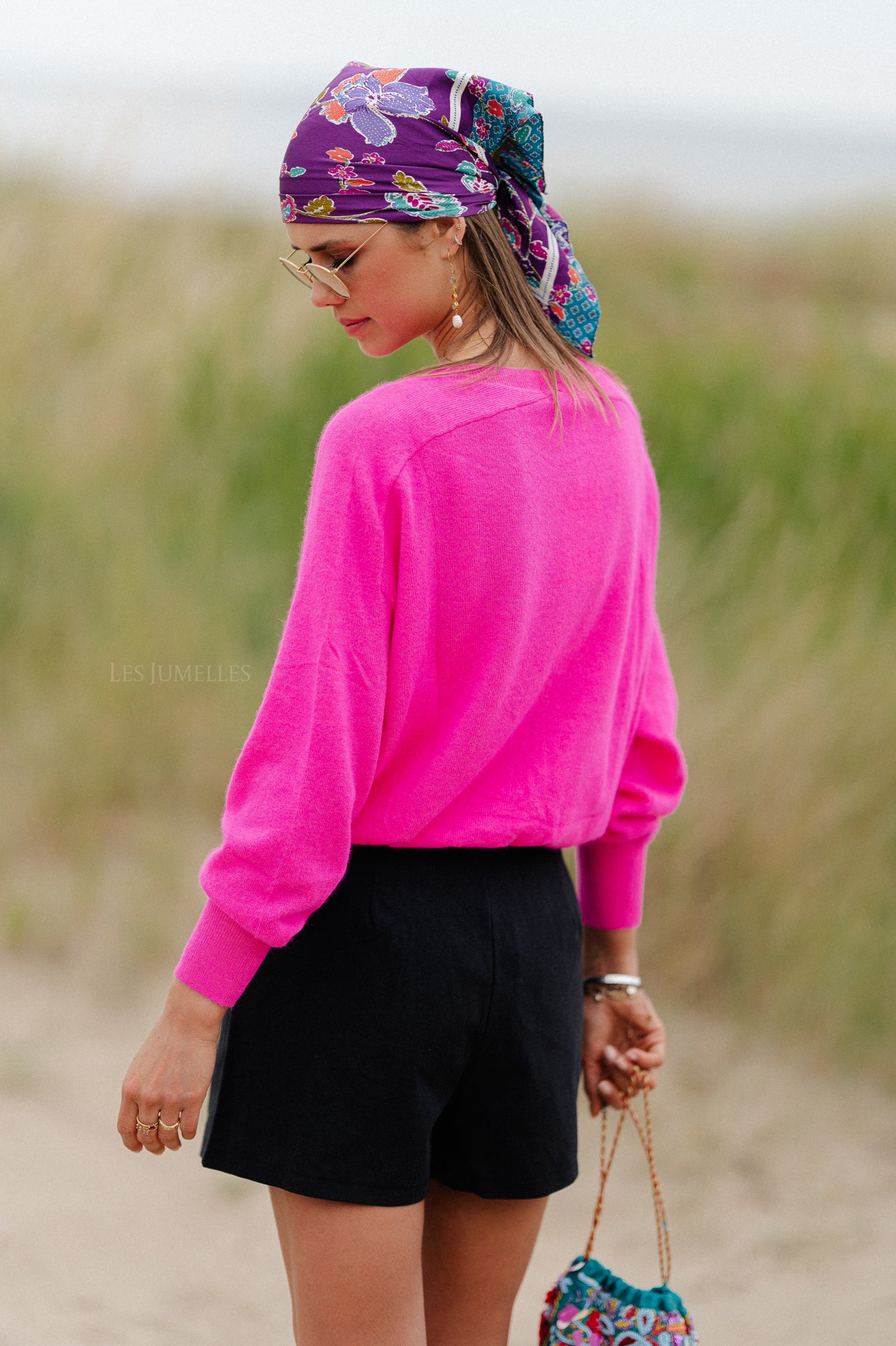 Maya Pullover neon pink