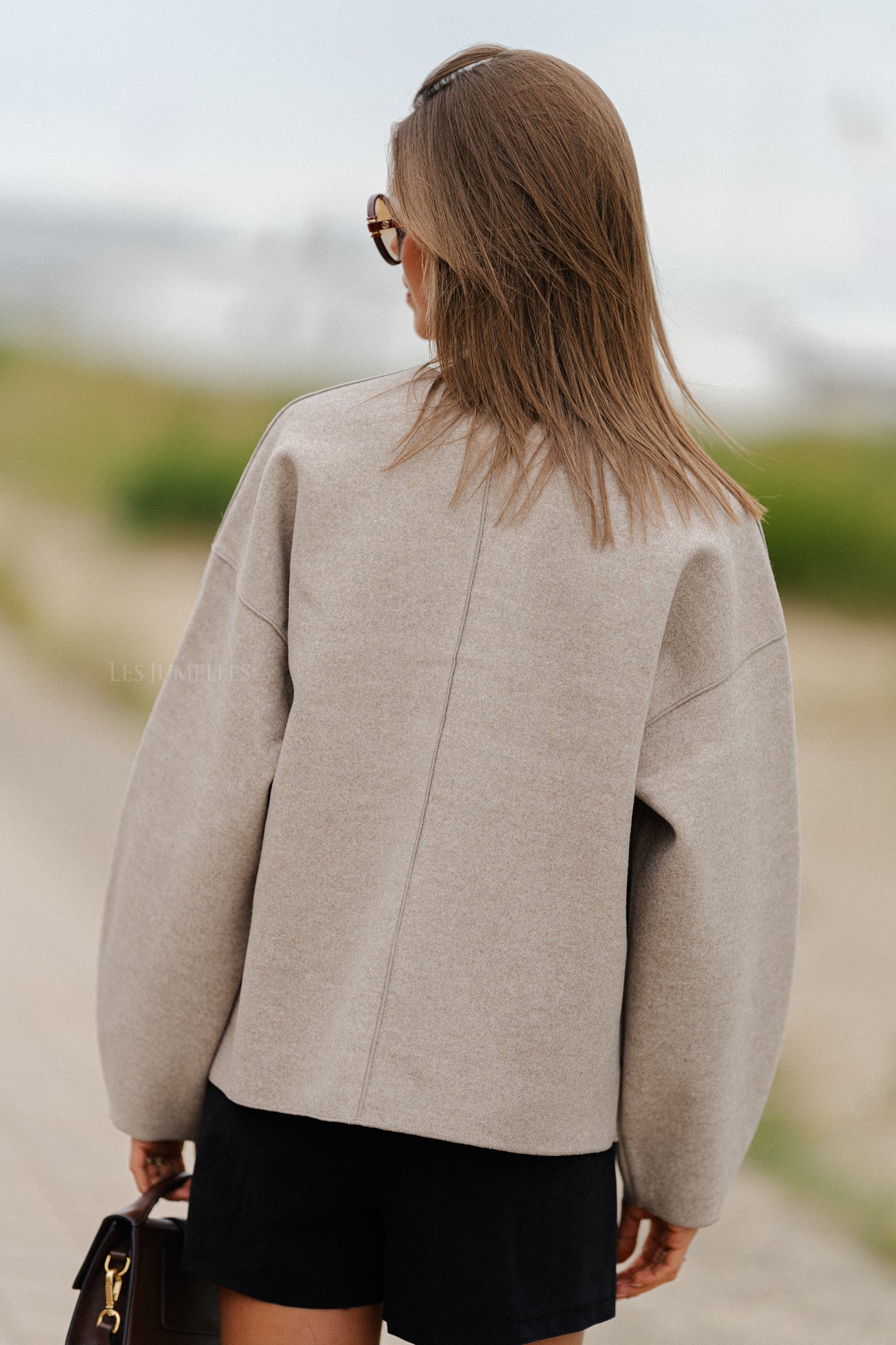 VIJuice lâche L/S veste naturel mélange