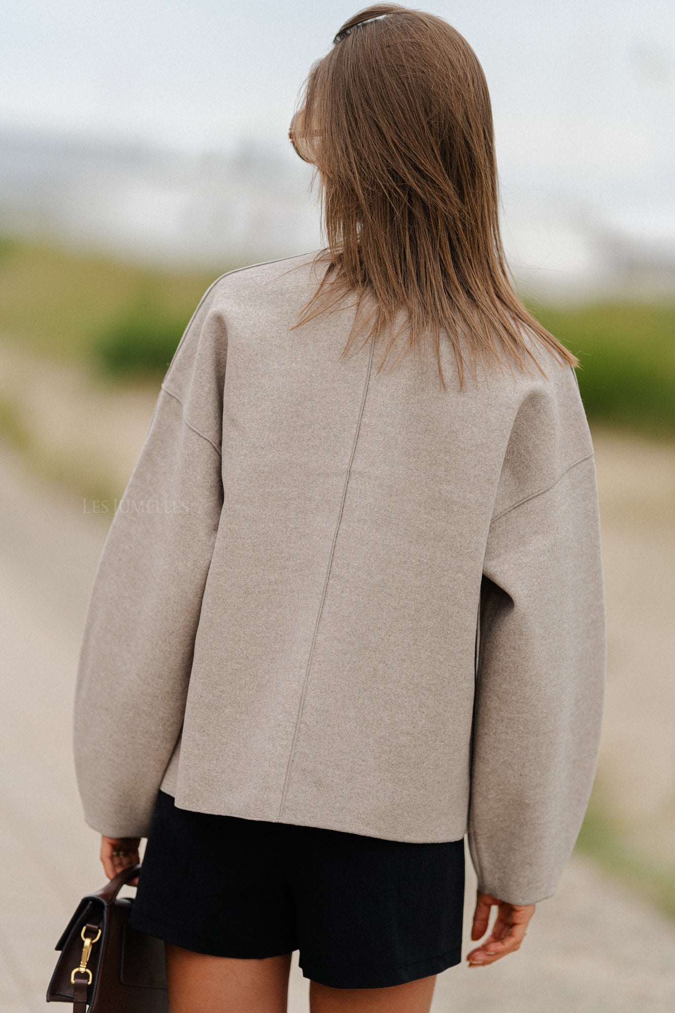 VIJuice lâche L/S veste naturel mélange