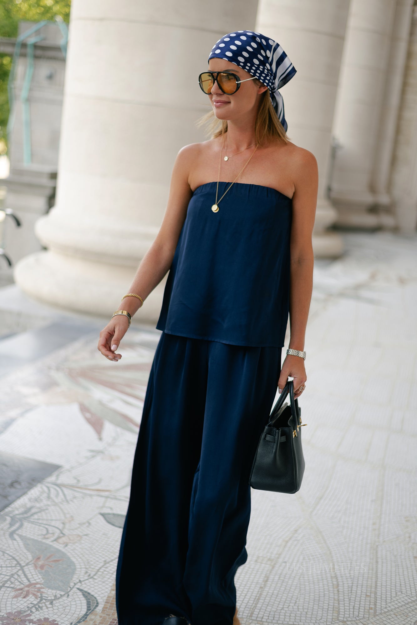 SLFLeonore tube top dark sapphire