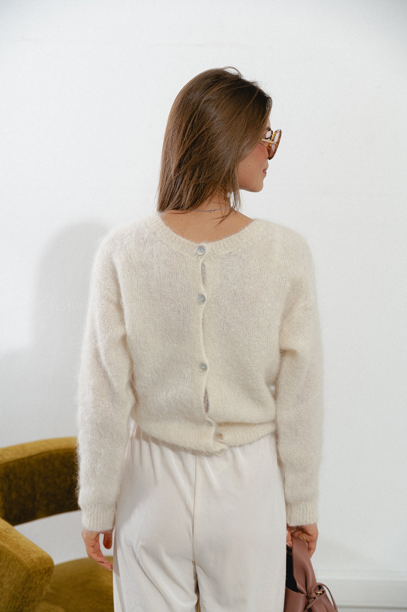 Leonore cardigan ecru