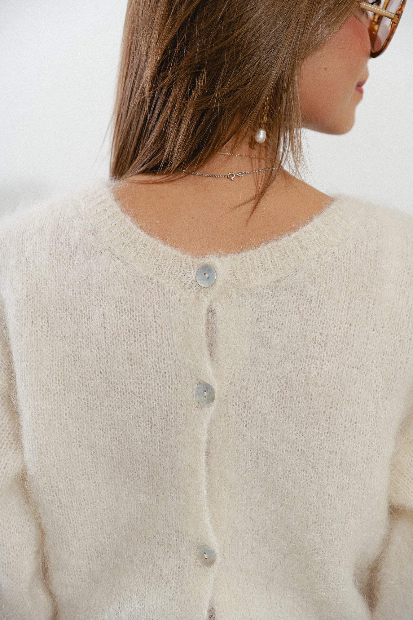 Leonore cardigan ecru