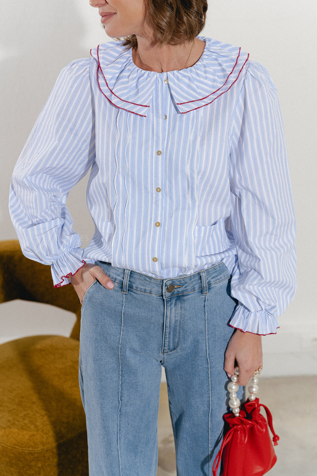 AlexaSW shirt blue striped
