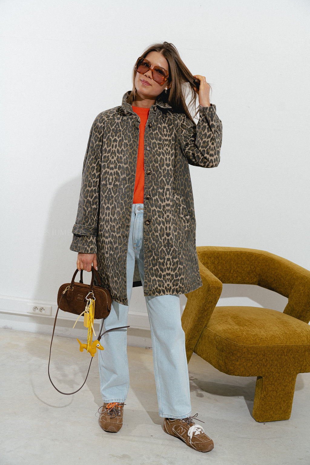 FilipaSW coat light brown leopard