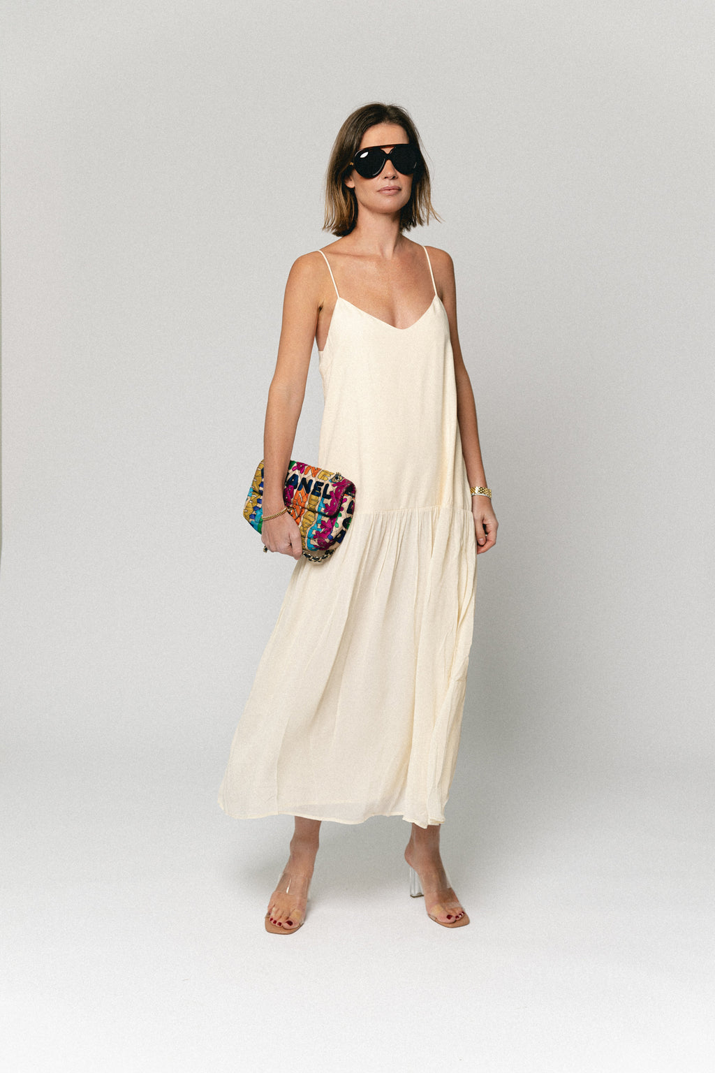 Carlota dress cream