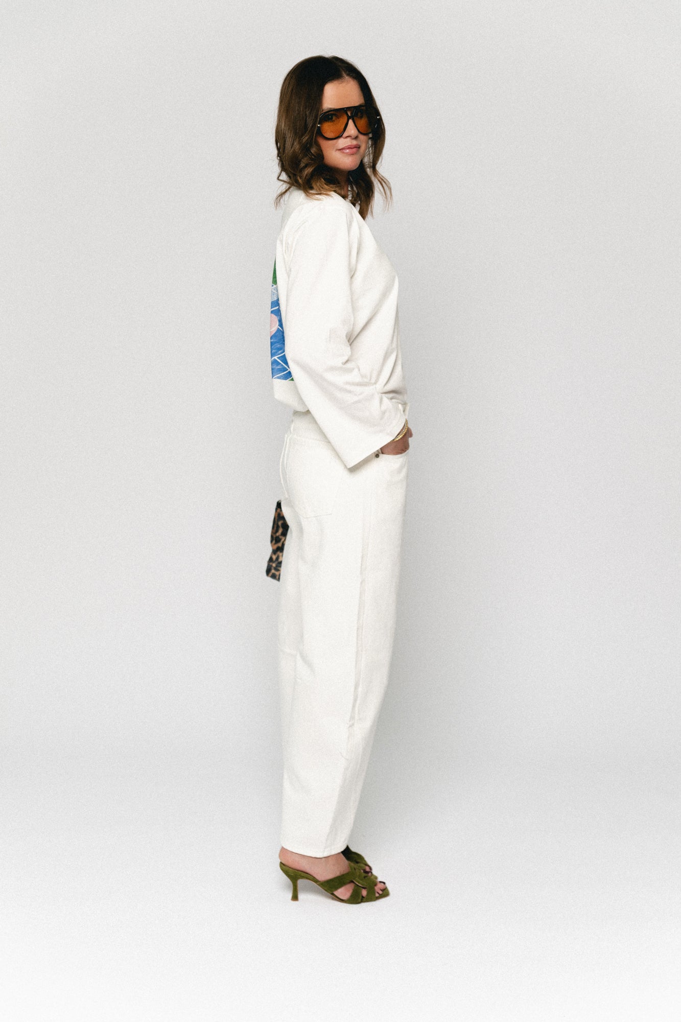 Verlee longsleeve tennis print