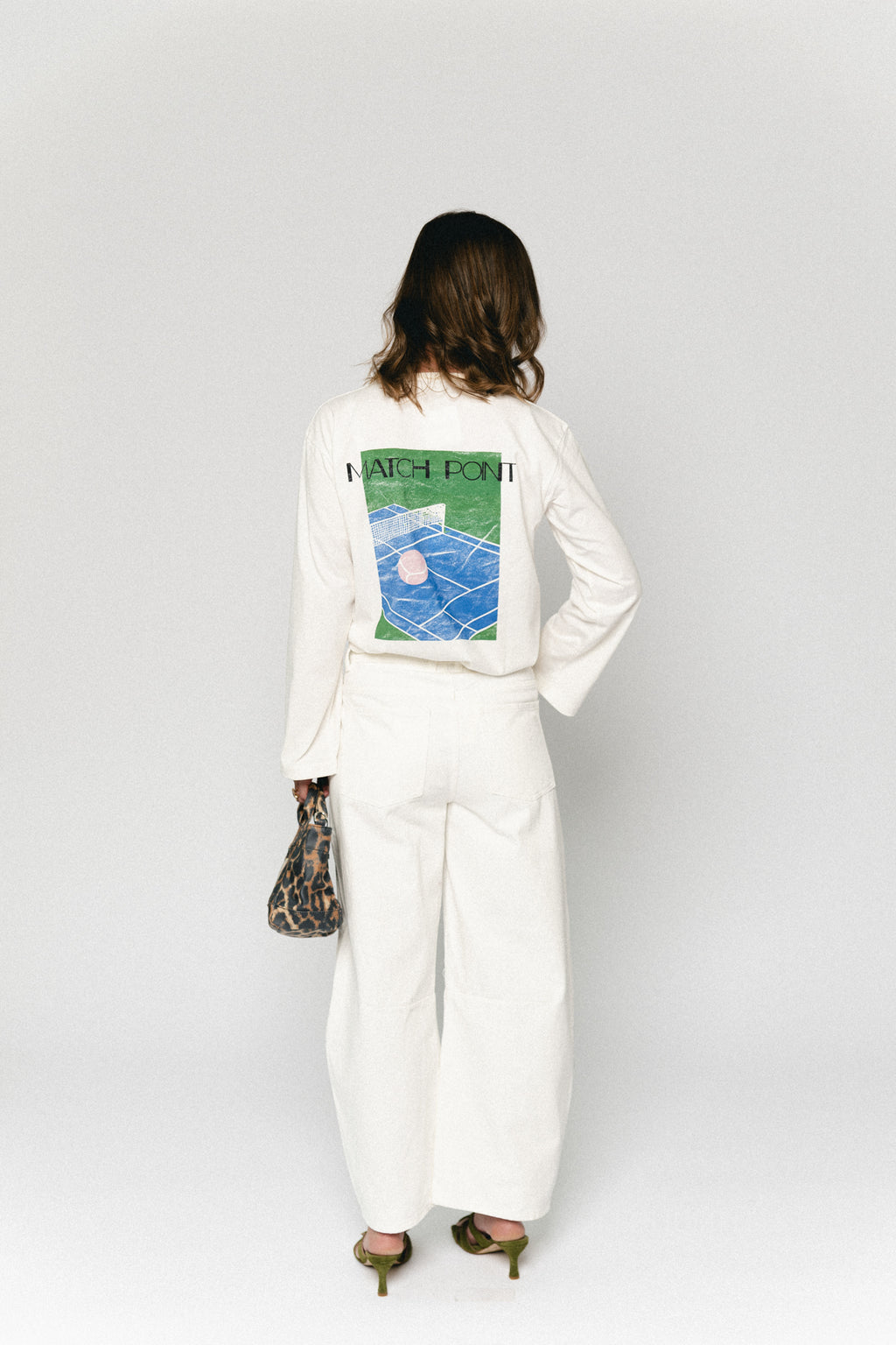 Verlee longsleeve tennis print