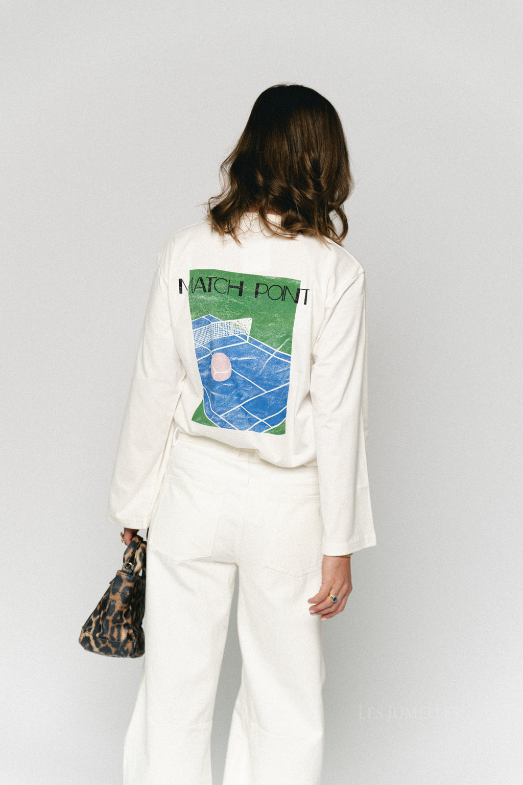 Verlee longsleeve tennis print