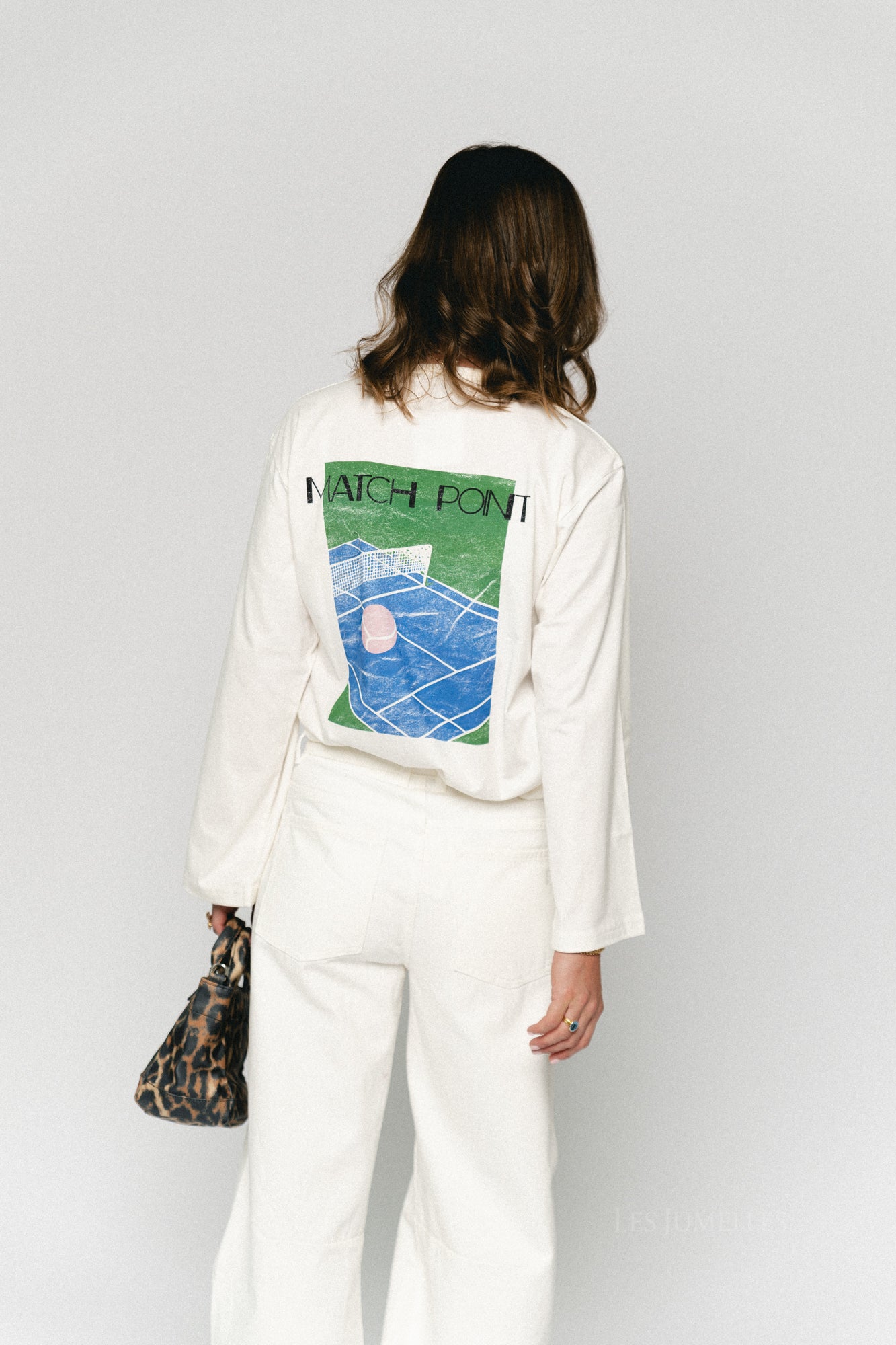 Verlee longsleeve tennis print