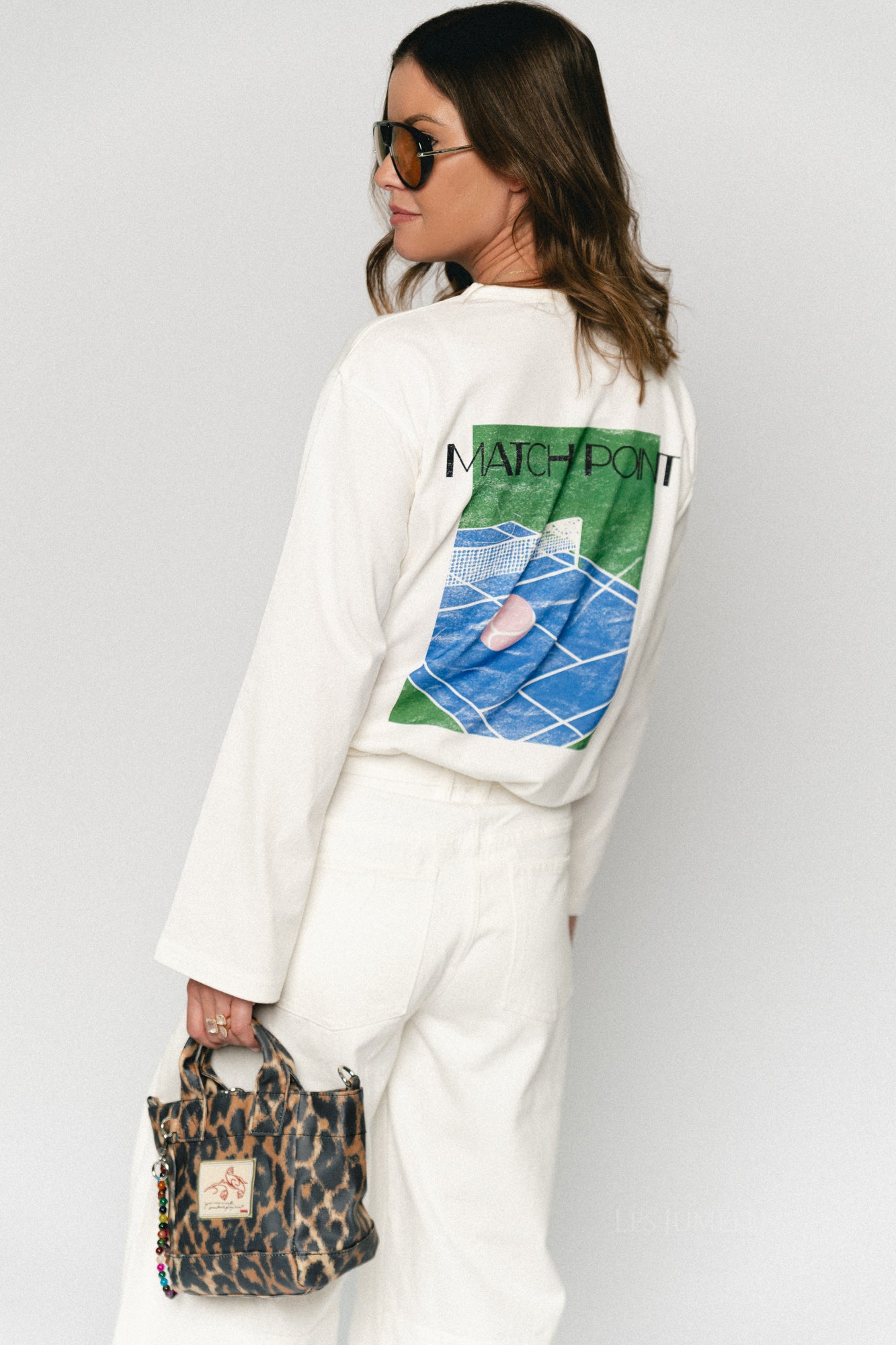 Verlee longsleeve tennis print