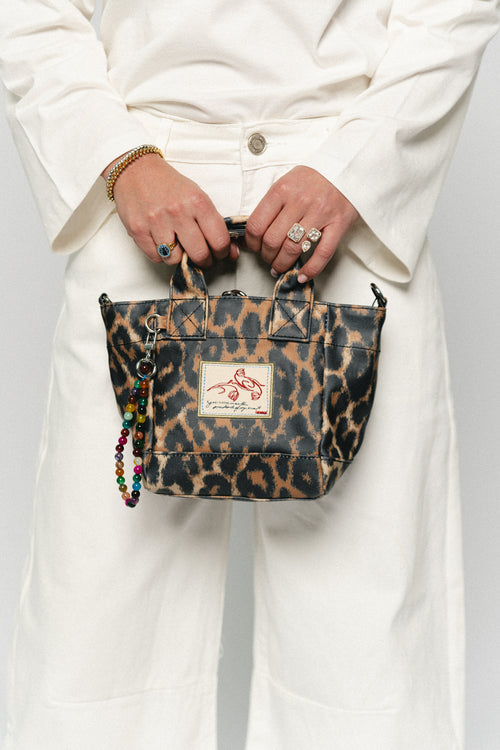 Leopa coated Gabby bag
