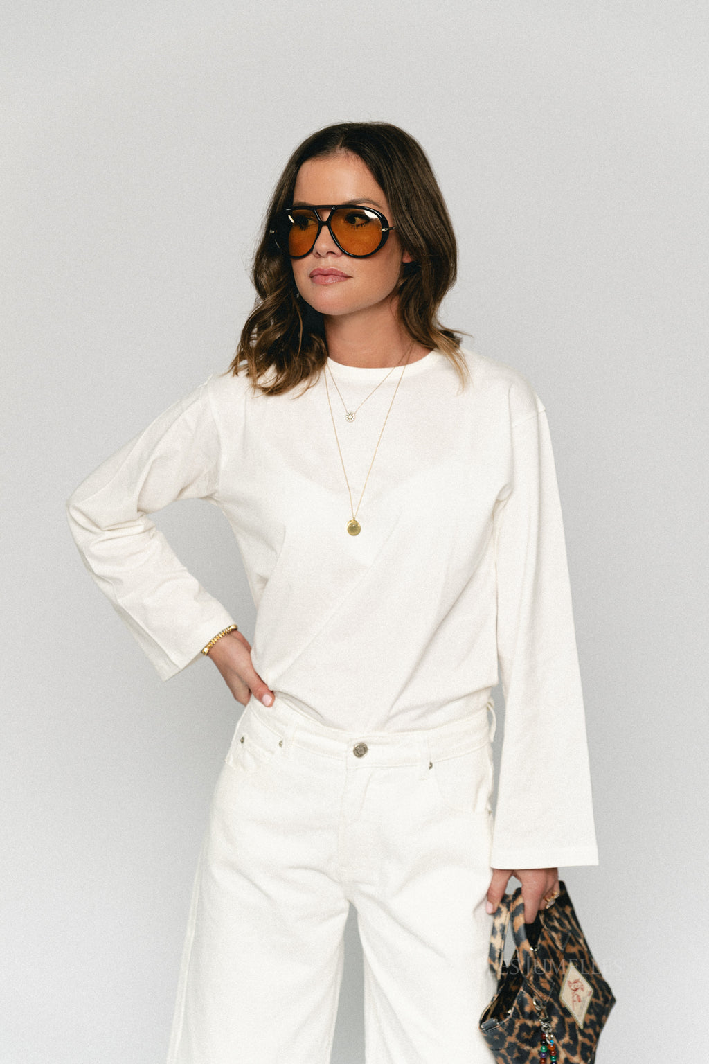 Verlee longsleeve tennis print