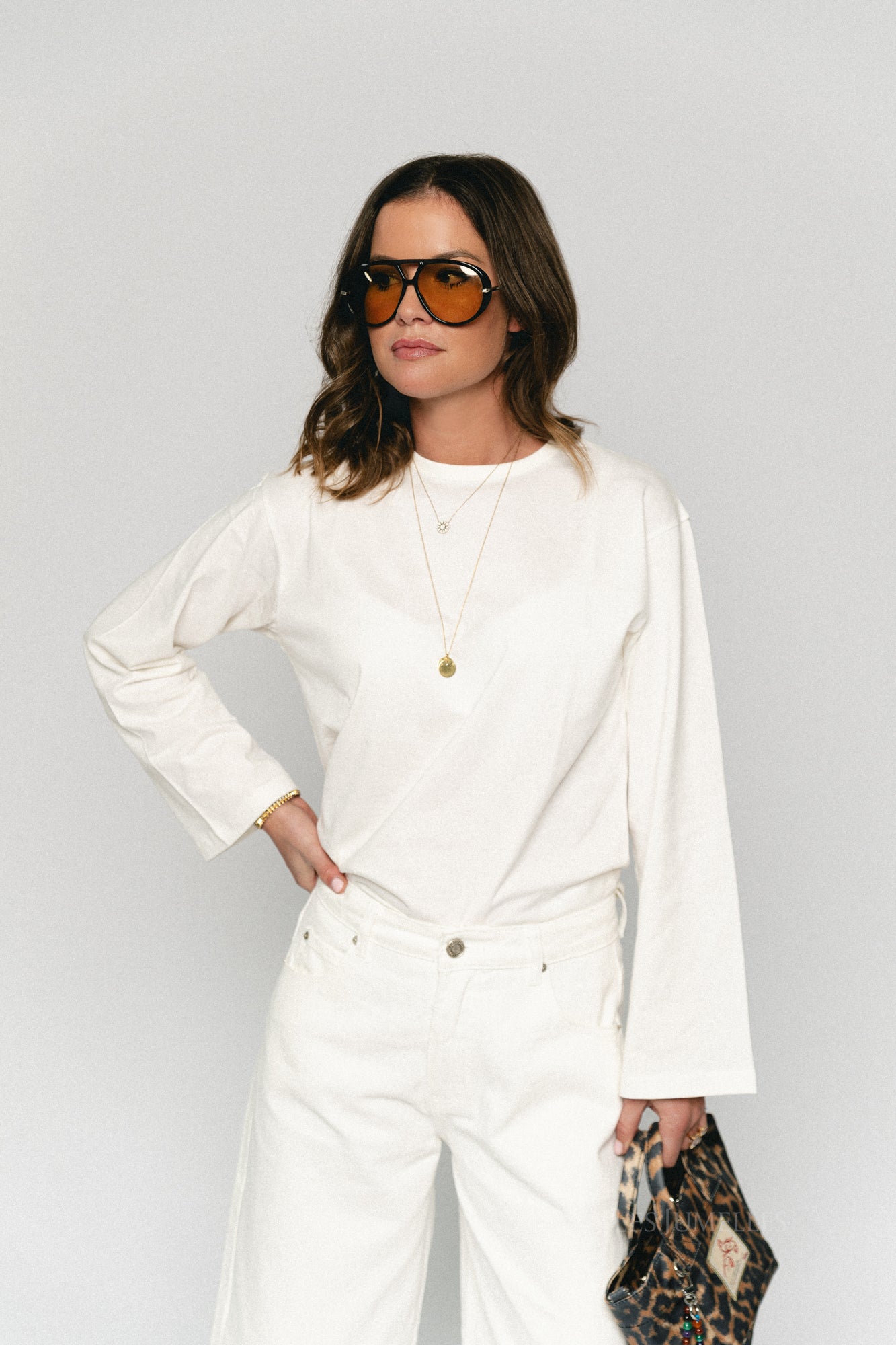 Verlee longsleeve tennis print