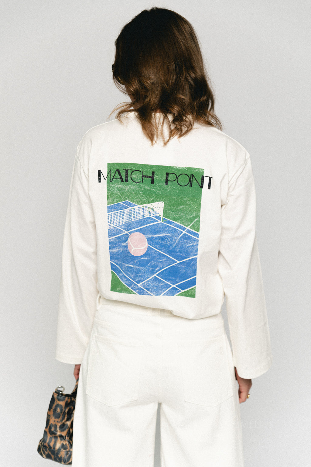 Verlee longsleeve tennis print