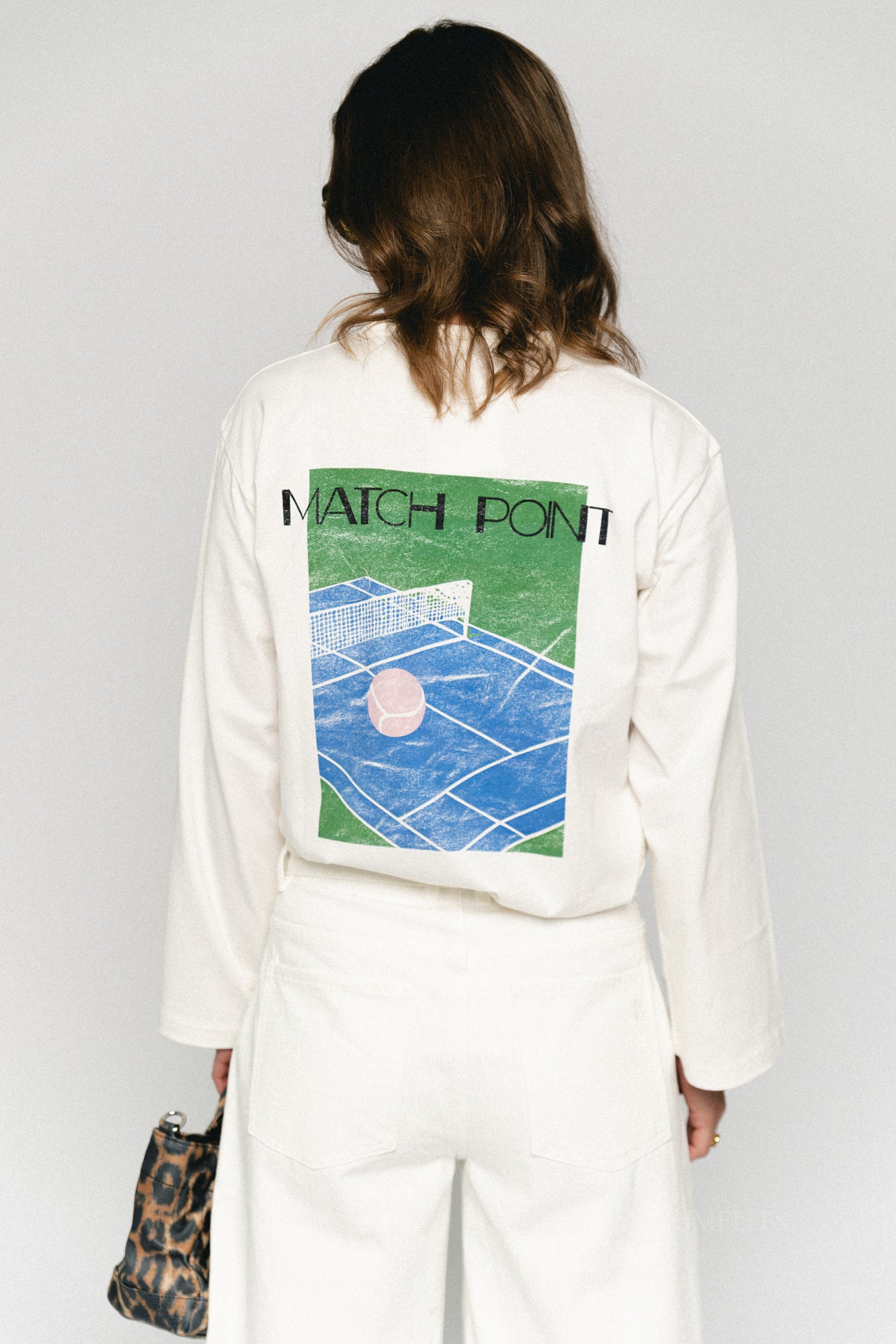 Verlee longsleeve tennis print