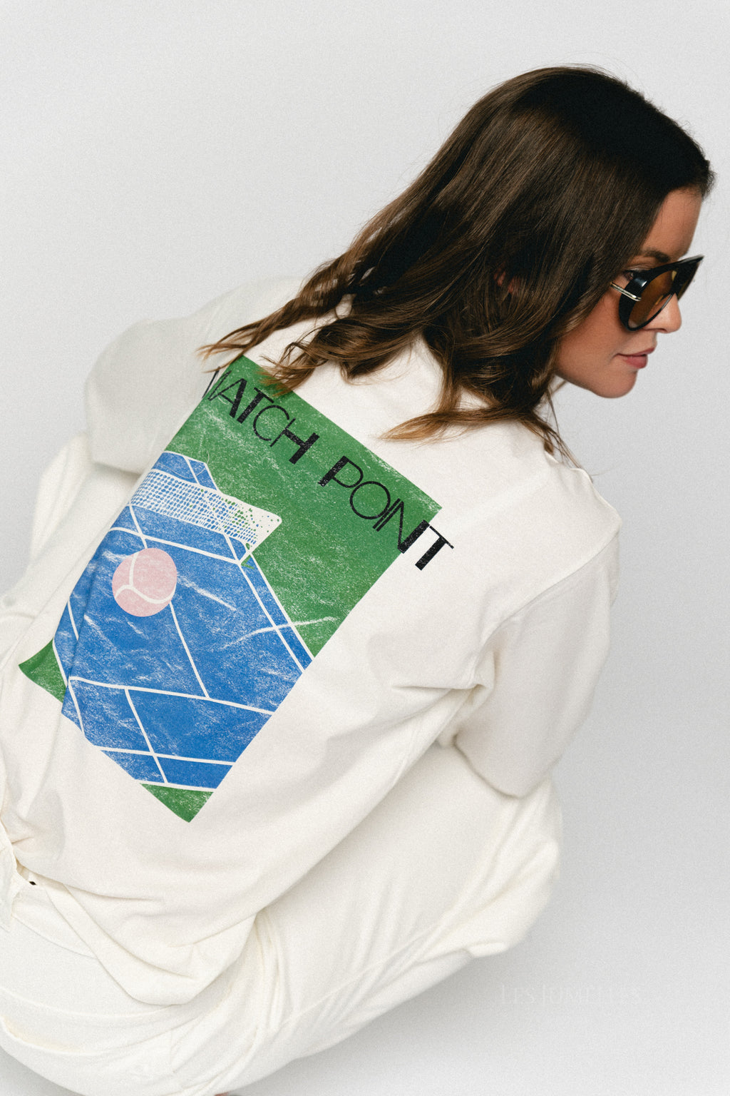 Verlee longsleeve tennis print