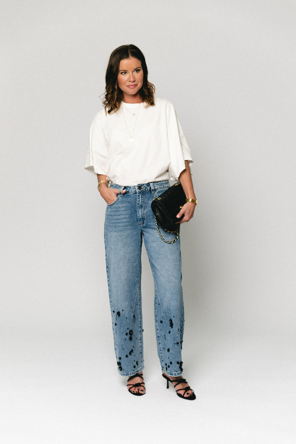 HavanaSW barrel jeans denim blue