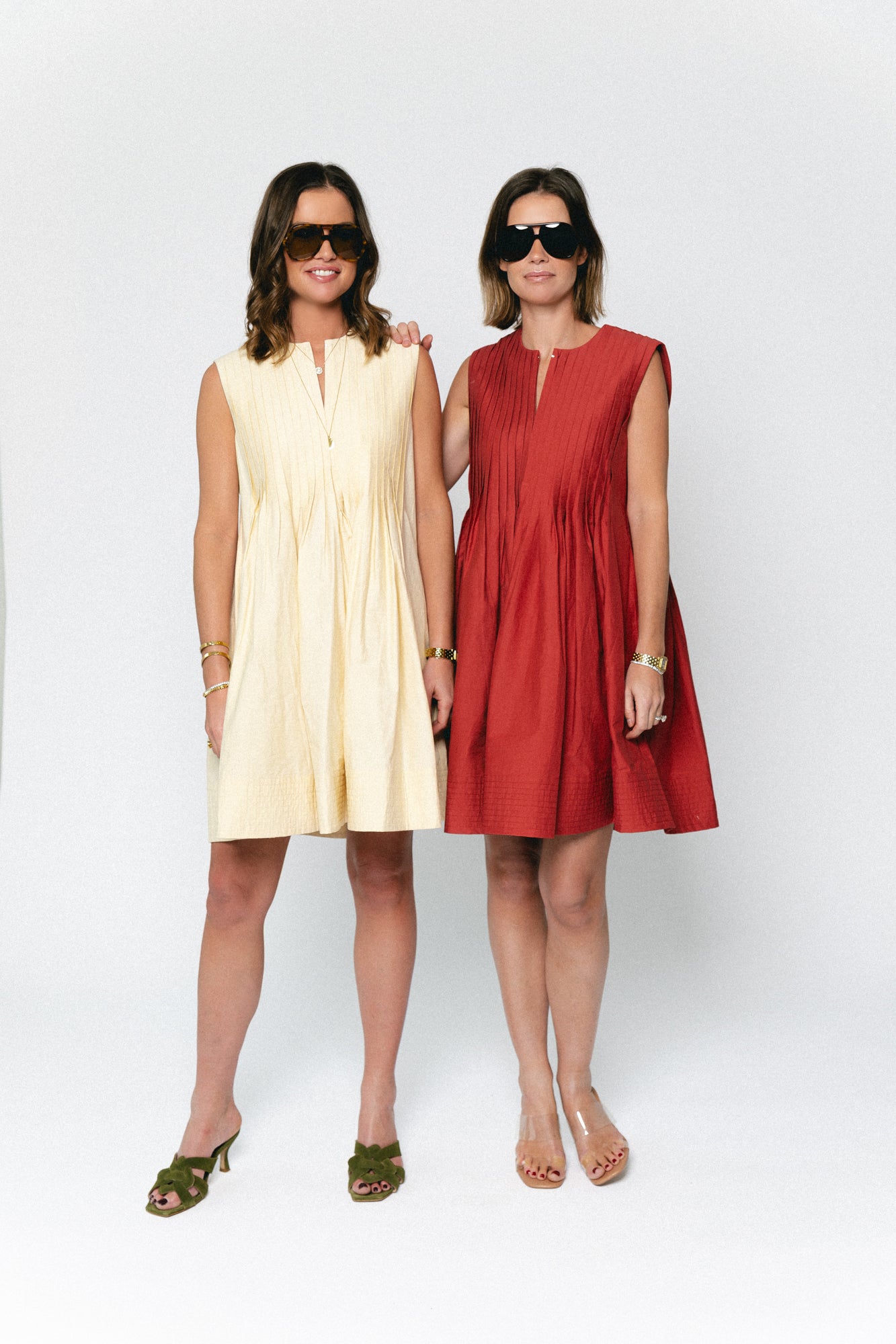 Conely dress butter yellow