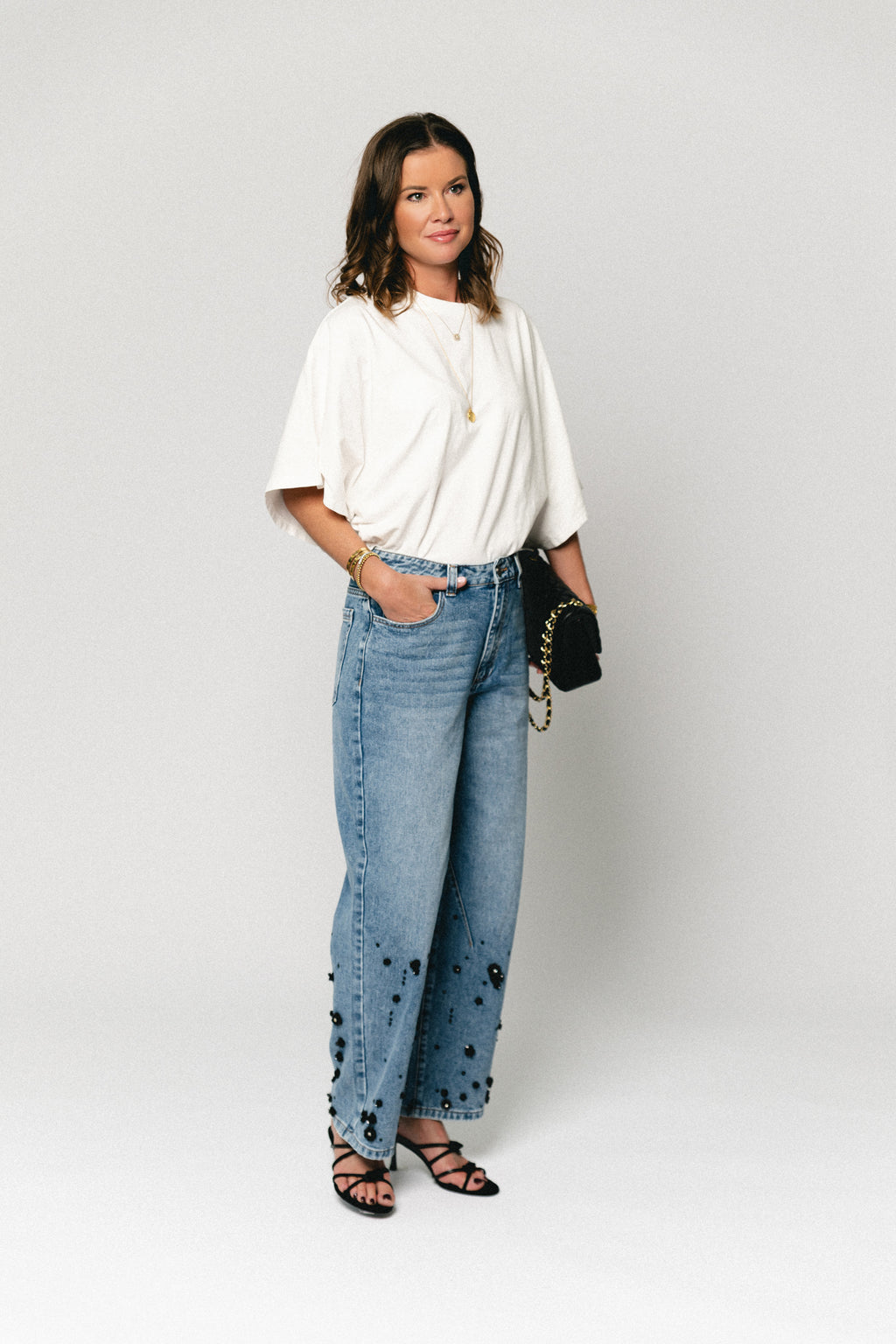 HavanaSW barrel jeans denim blue