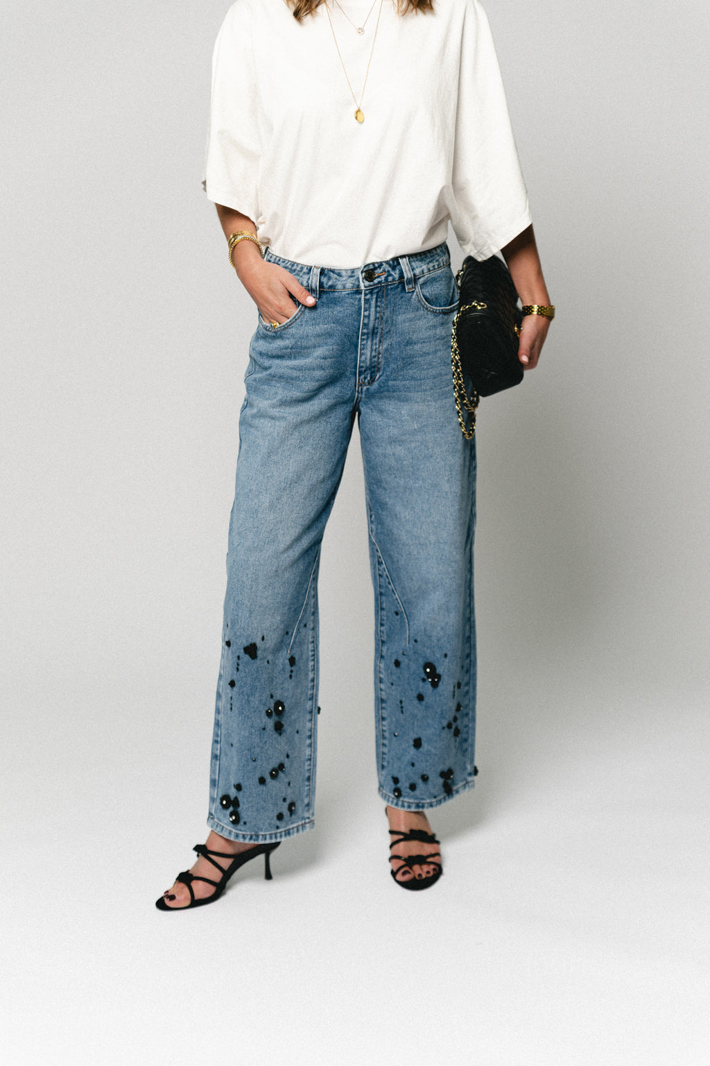 HavanaSW barrel jeans denim blue