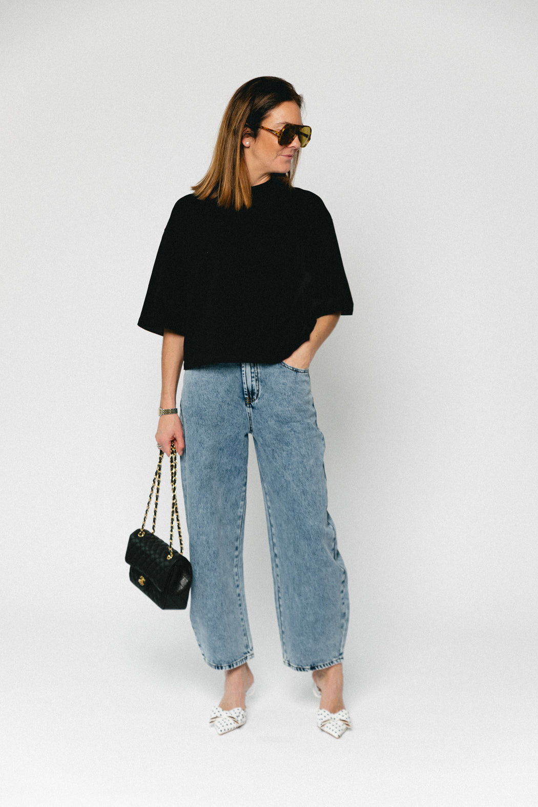 YASAlia wide jeans light blue denim – Les Jumelles