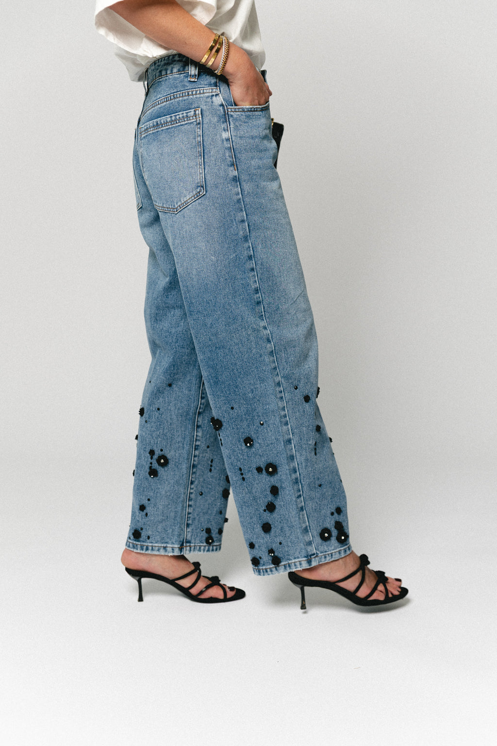 HavanaSW barrel jeans denim blue
