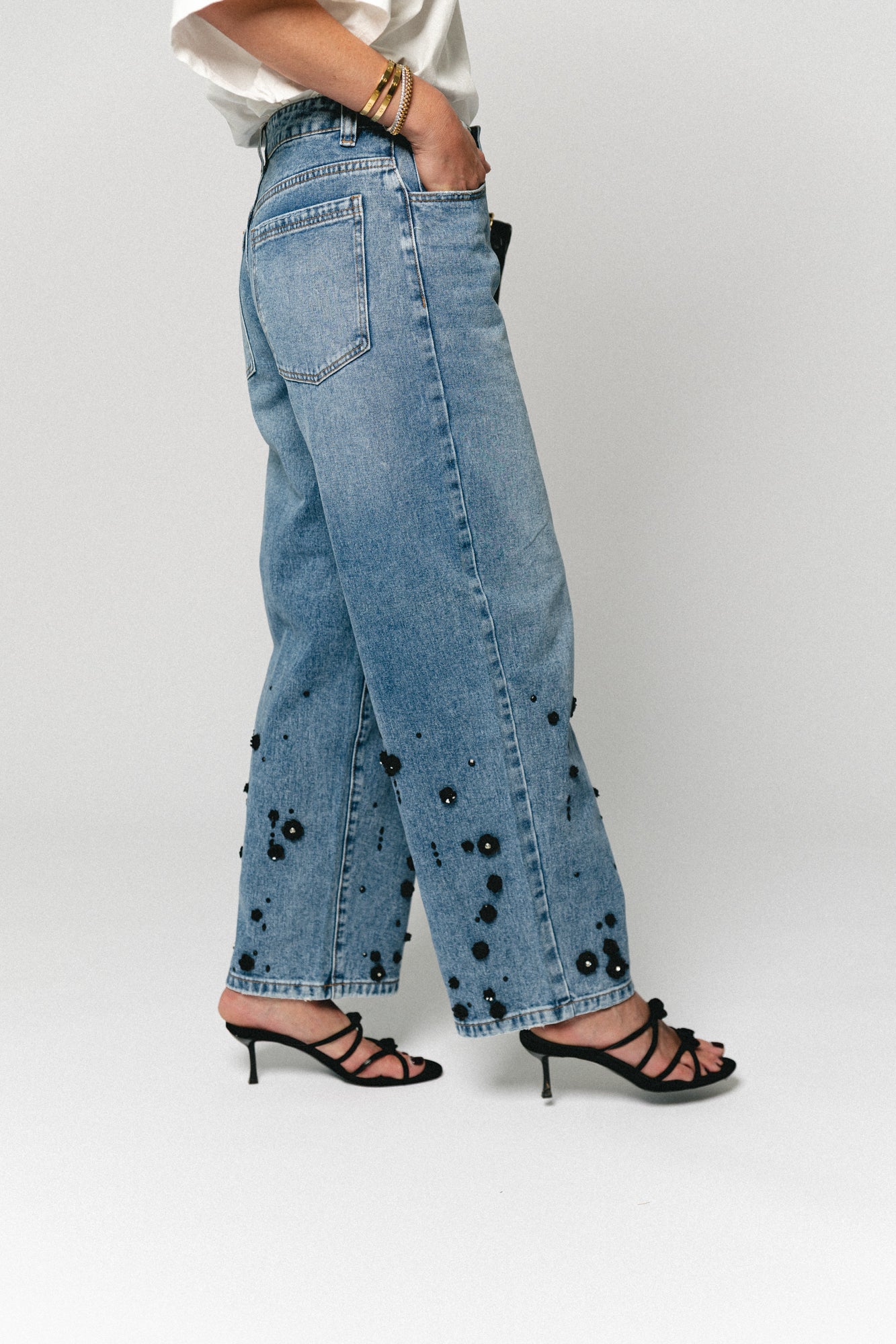 HavanaSW barrel jeans denim blue