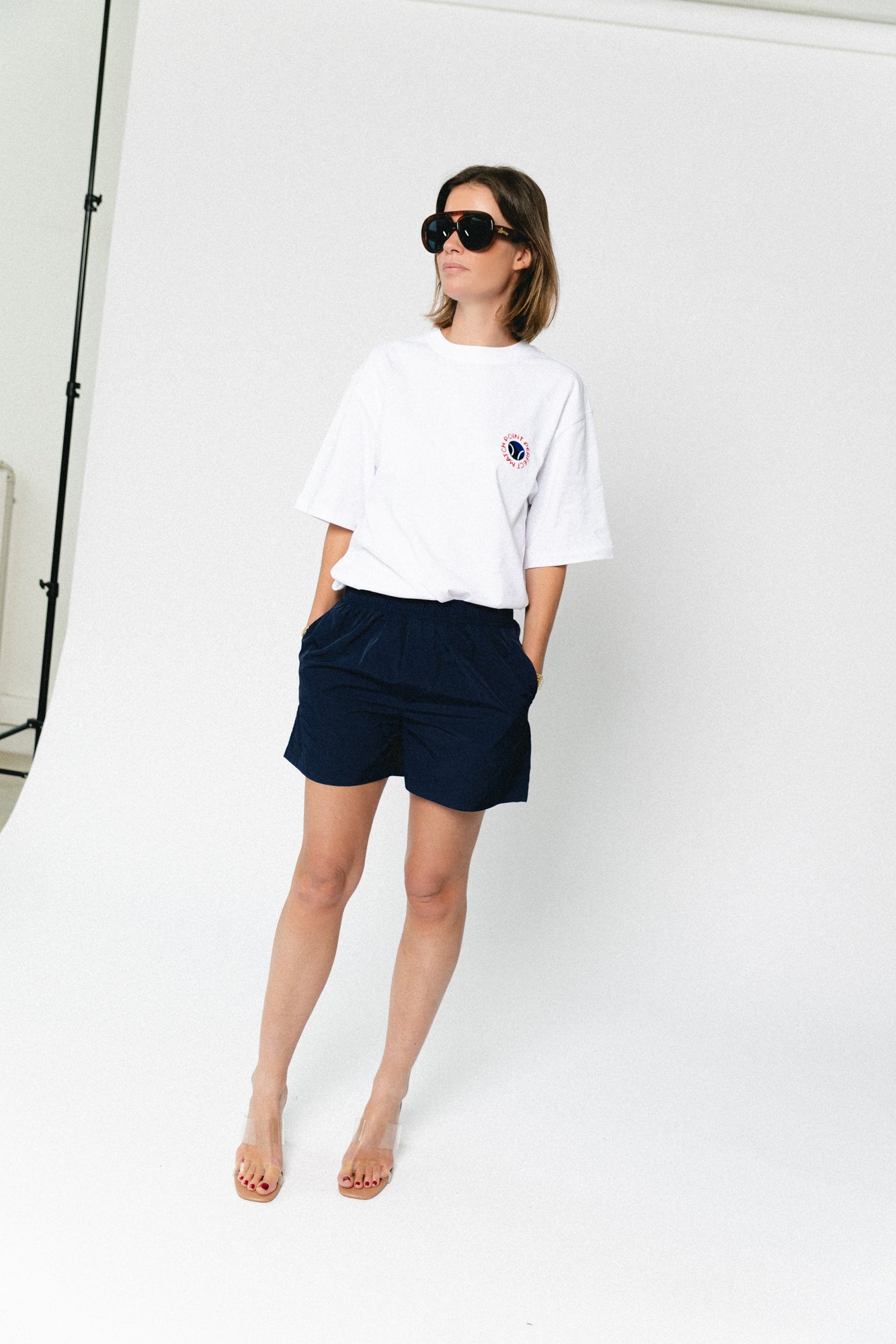 Xia T-shirt tennis print