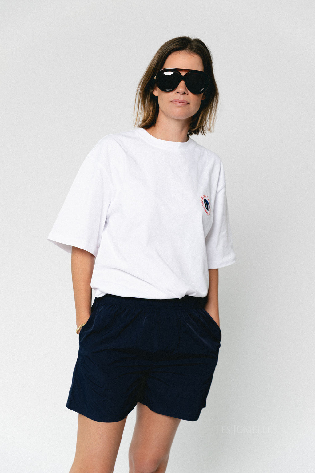 Boulbi shorts navy blue