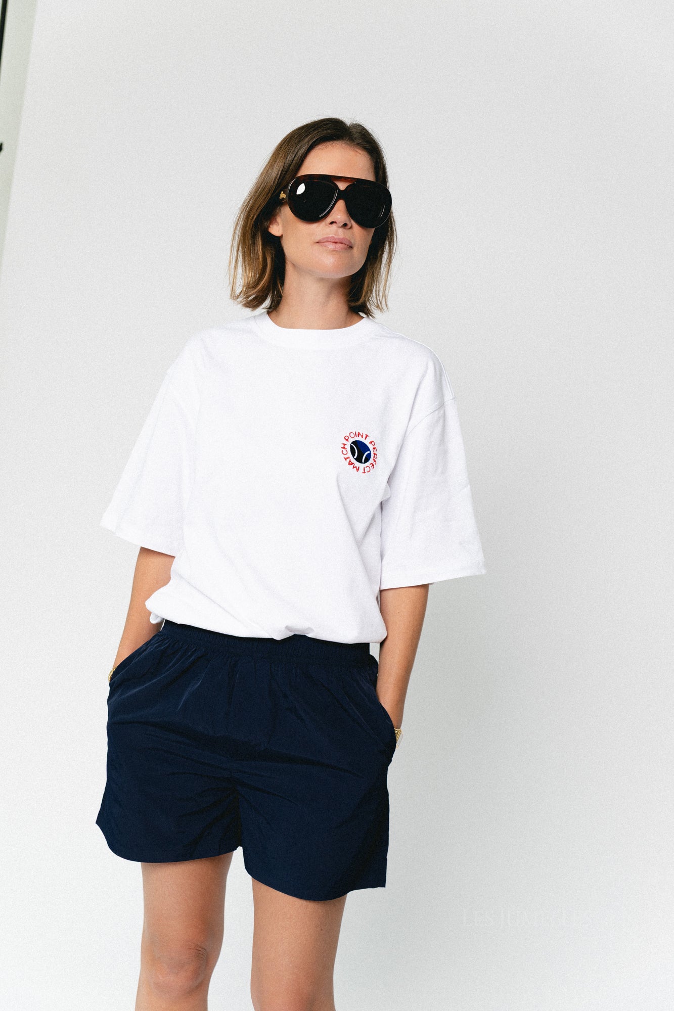 Xia T-shirt tennis print