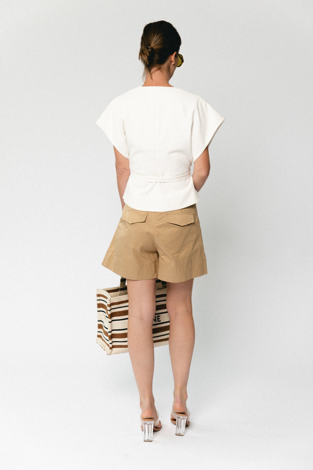 Basil shorts camel