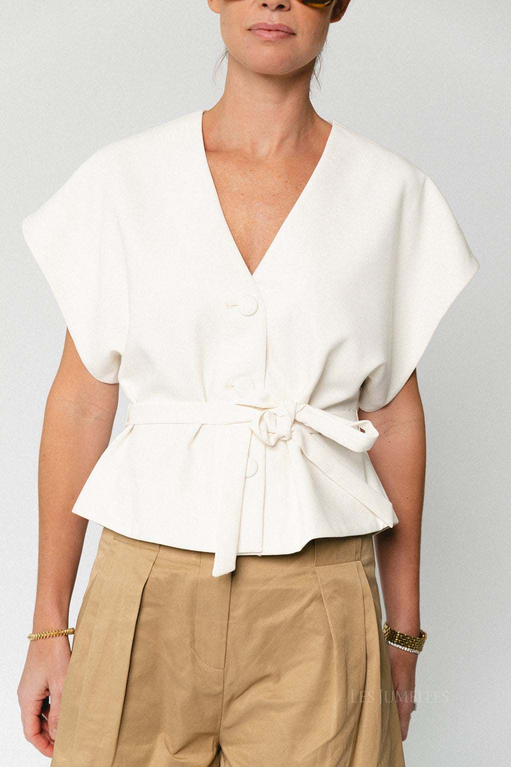 Lazlo blouse off white