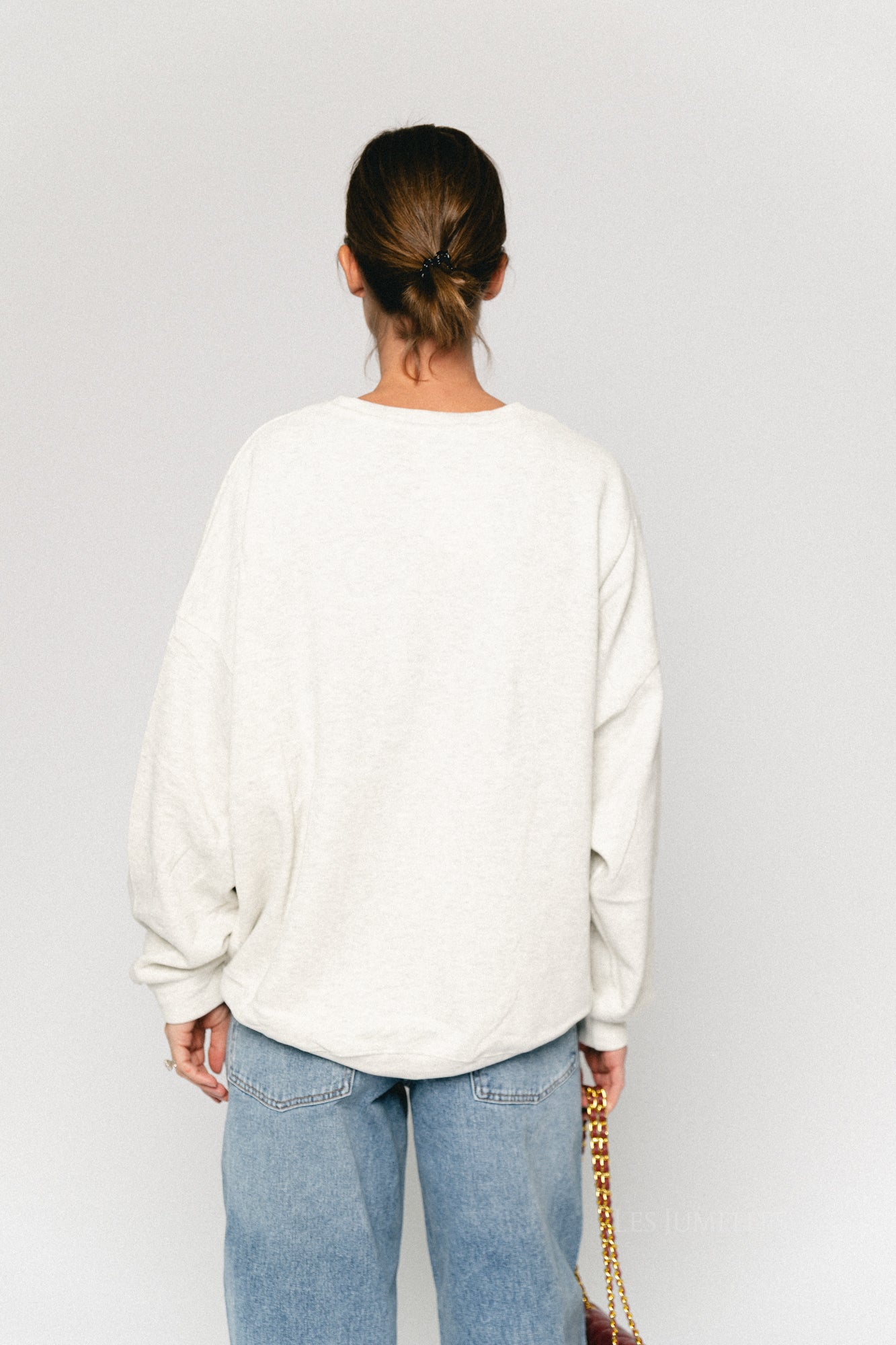 Leanne sweater light grey melange