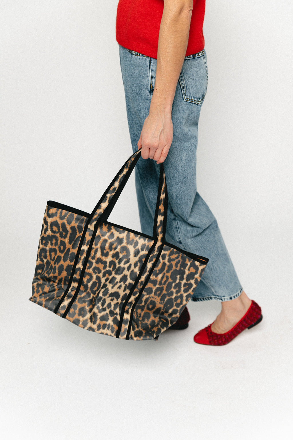 Leopa Coated Aubrey bag