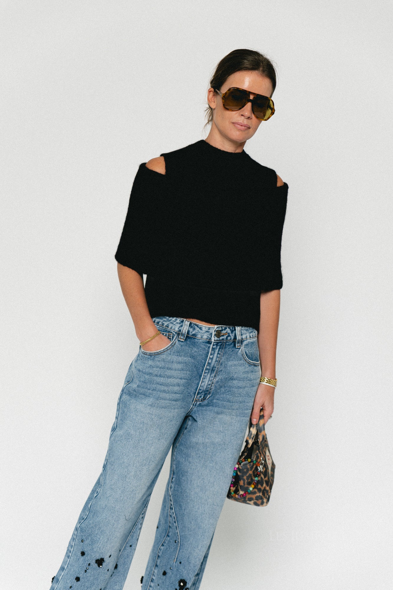 Louelle jumper black