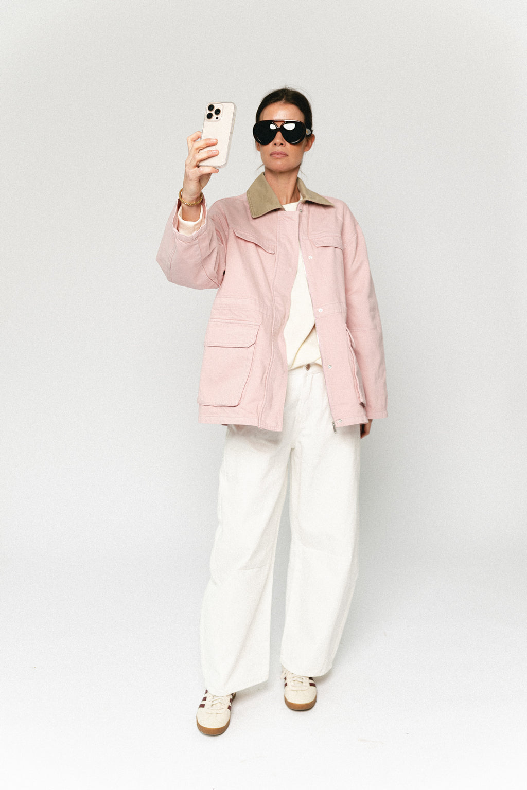 Bonnie jacket cameo pink