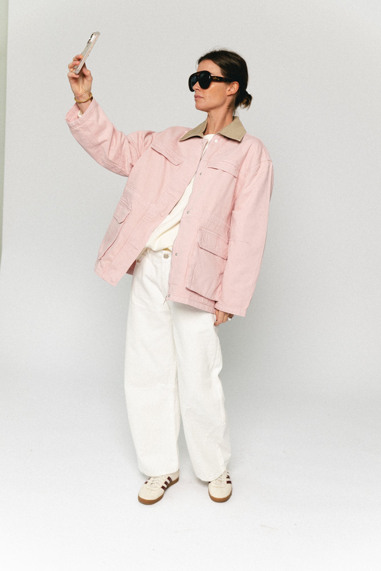 Bonnie jacket cameo pink