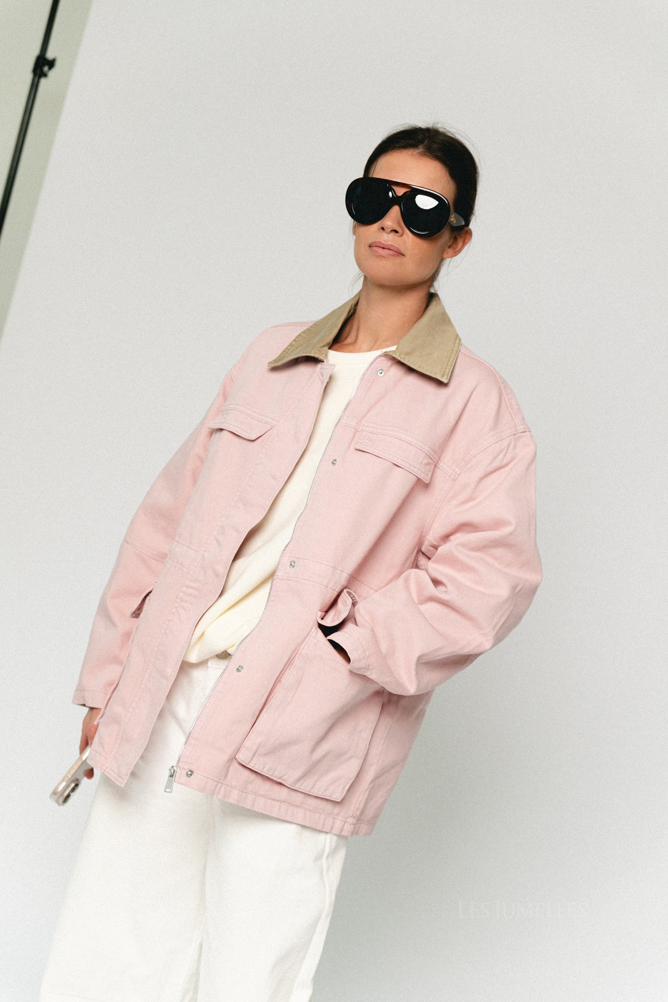 Bonnie jacket cameo pink