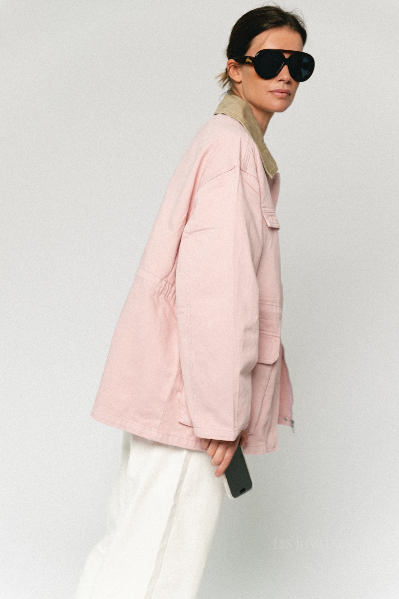Bonnie jacket cameo pink
