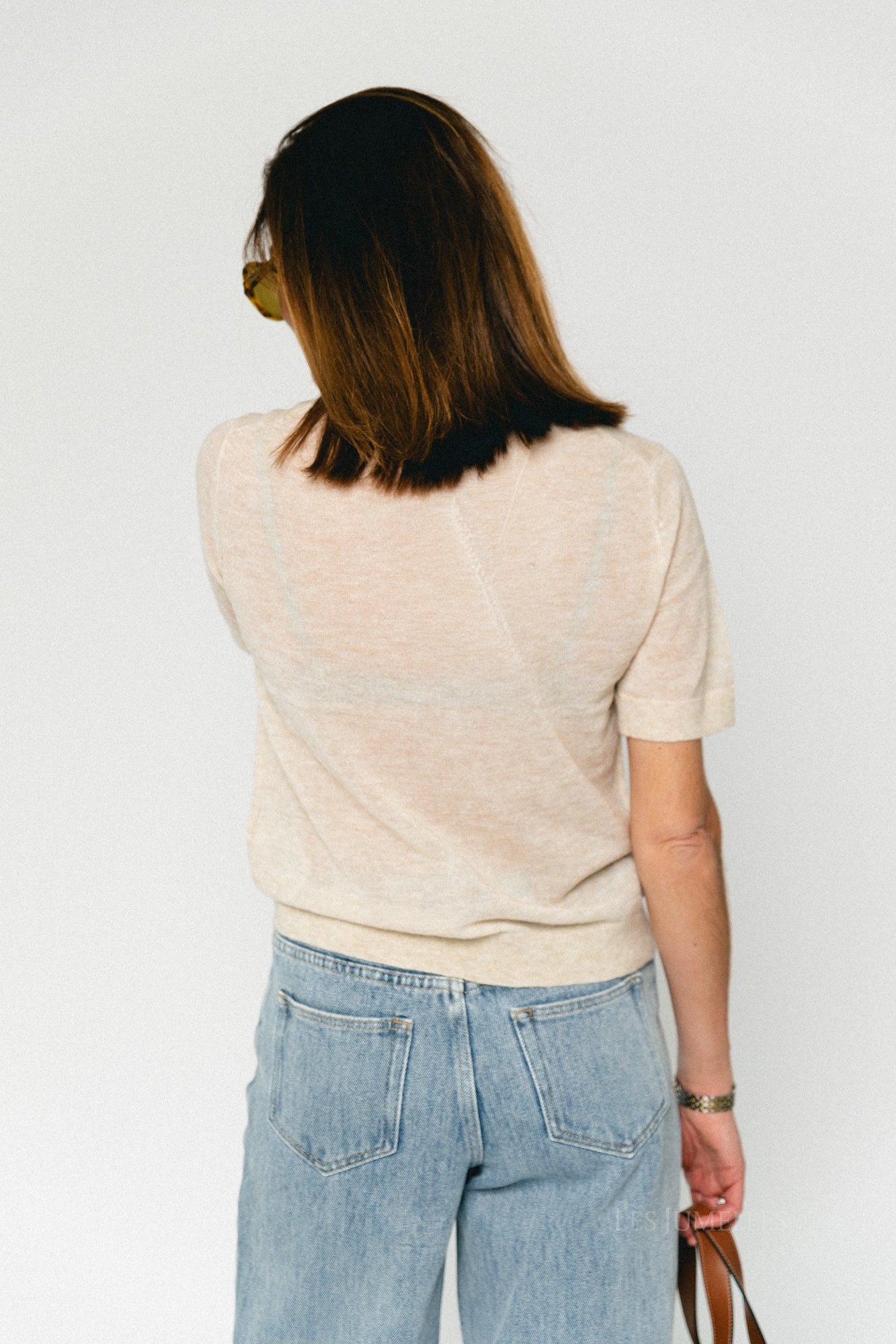 SLFShirley 2/4 knit O-neck birch