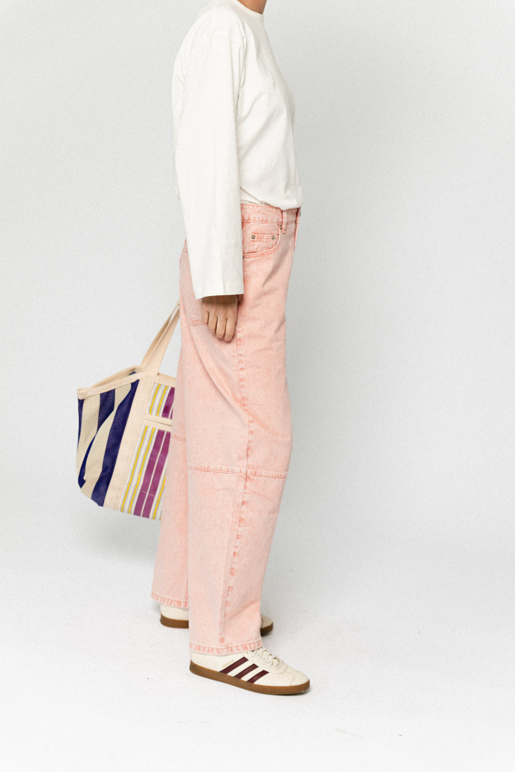 TrinidadSW tapered jeans light rose