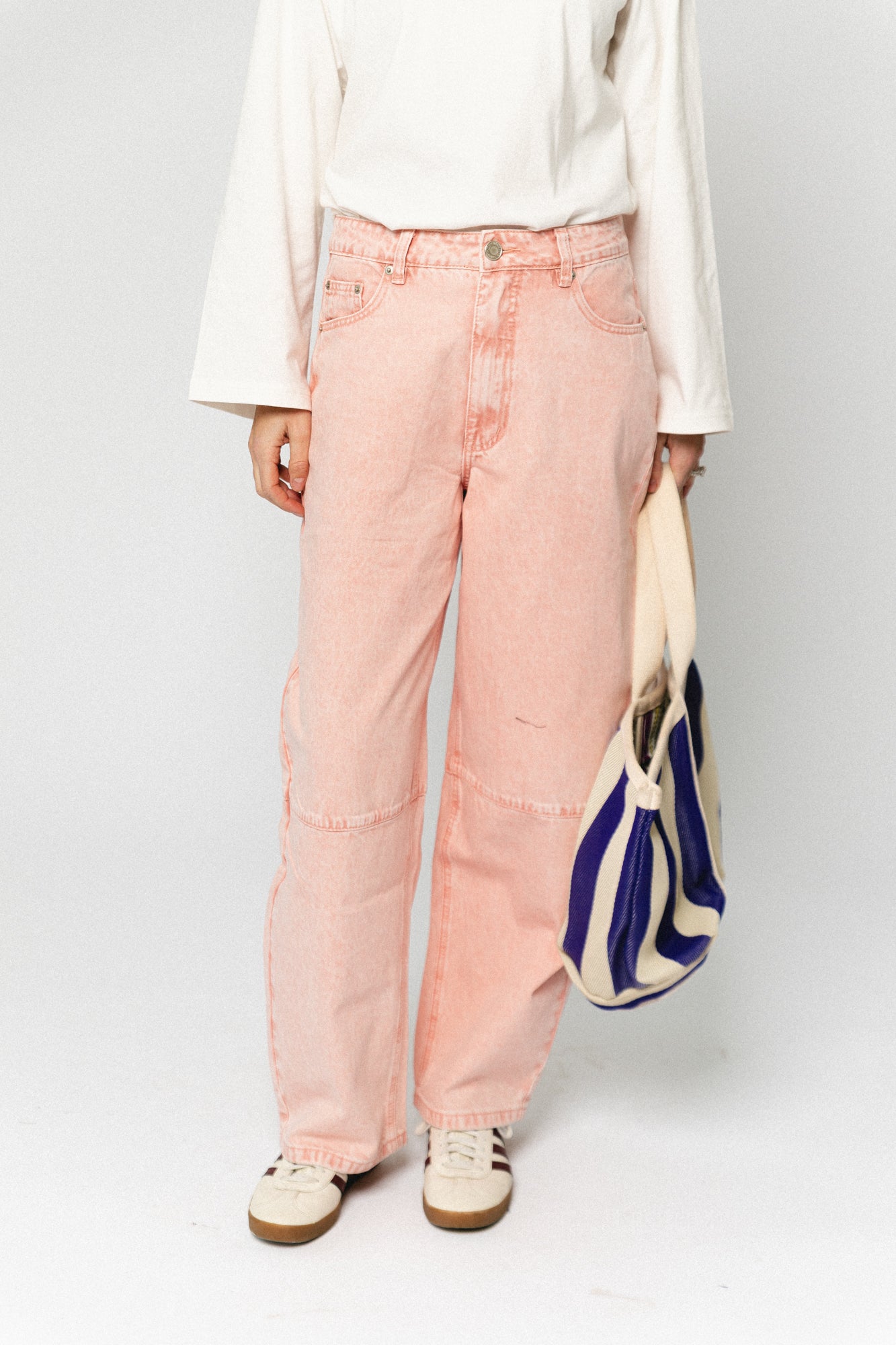 TrinidadSW tapered jeans light rose
