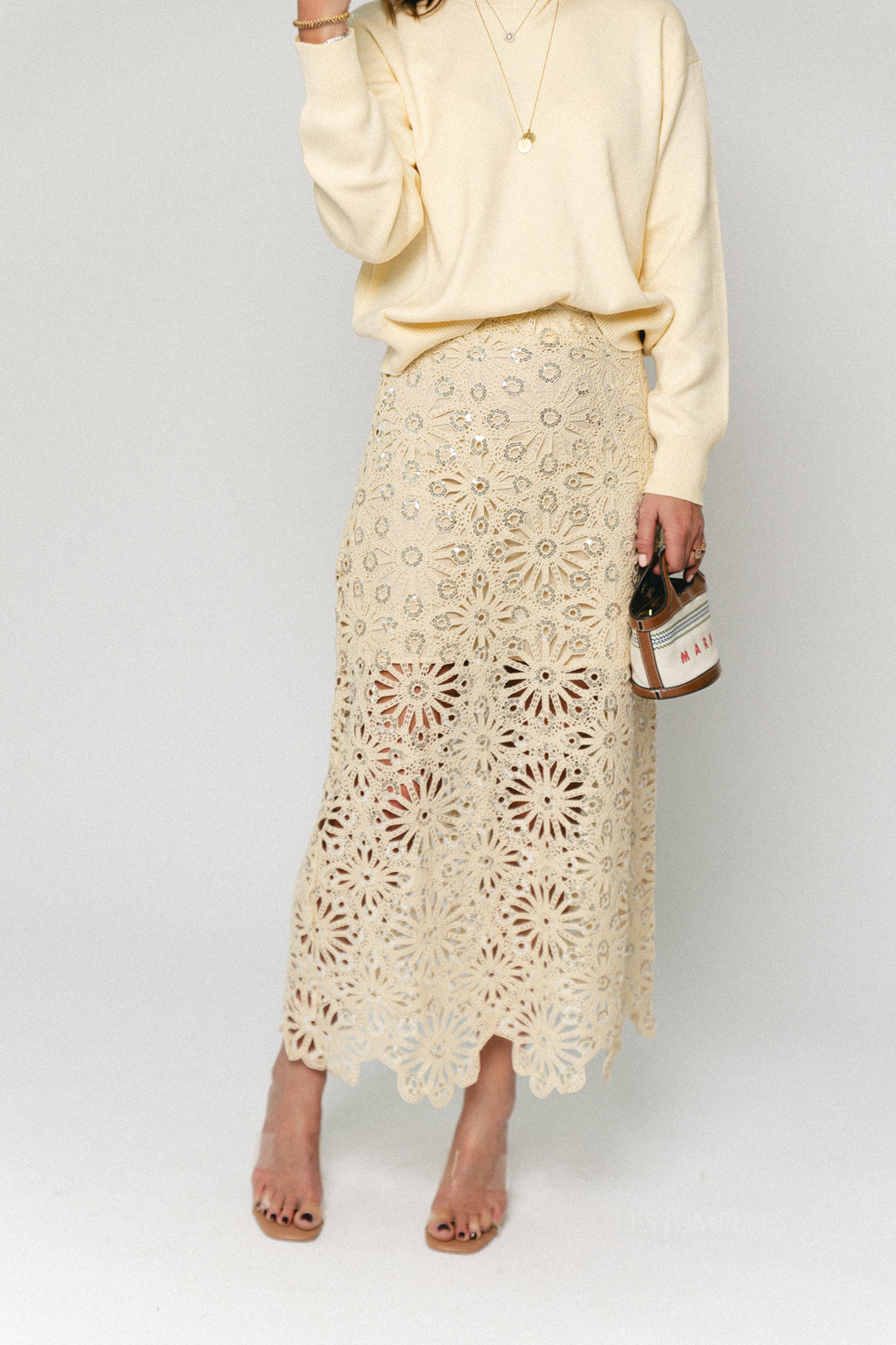 Fanny skirt beige
