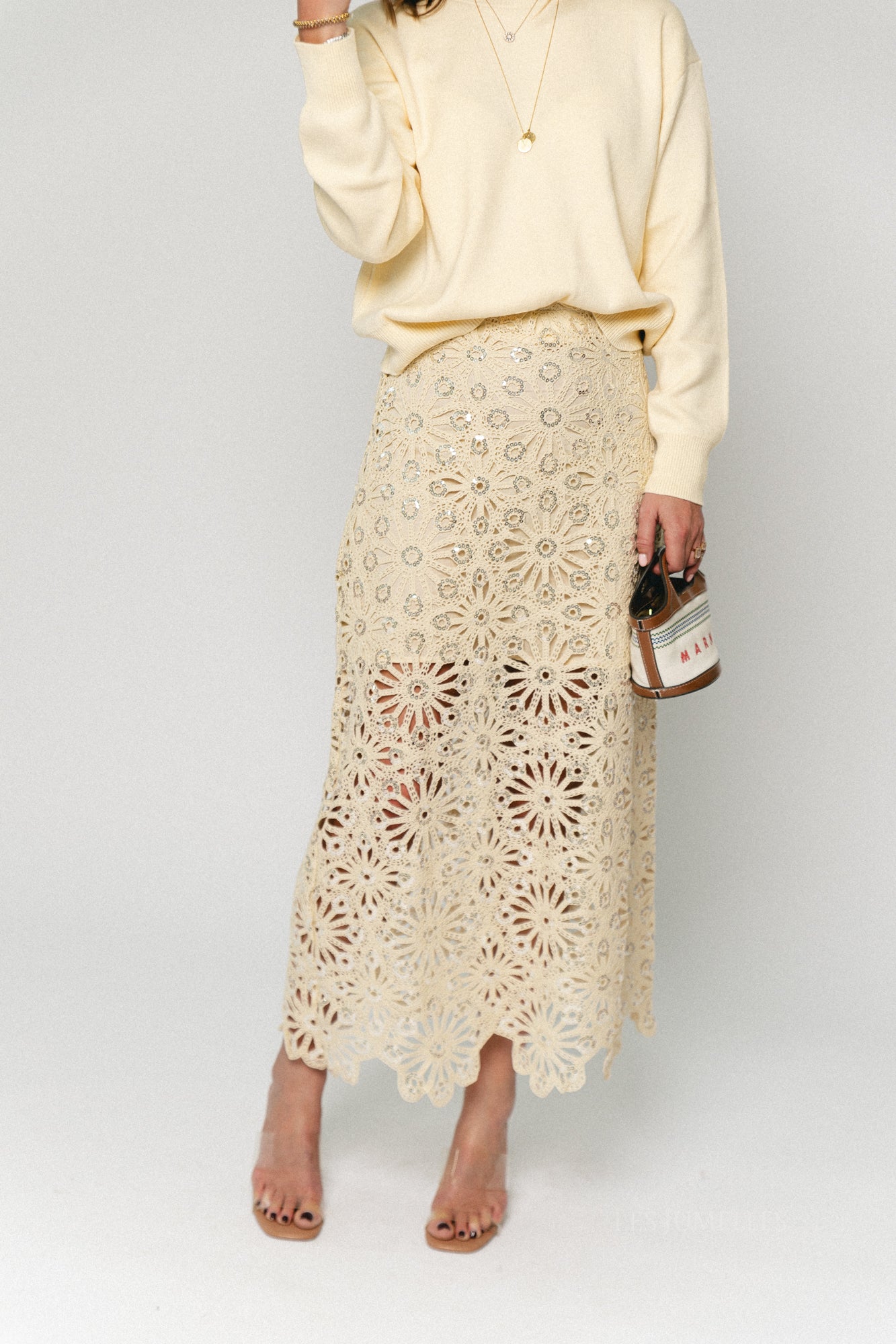 Fanny skirt beige