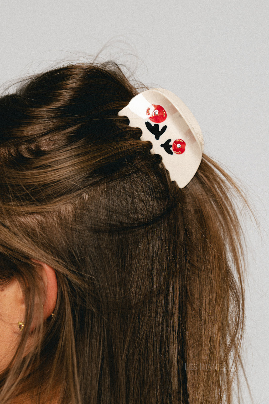 Double flower hair claw cream