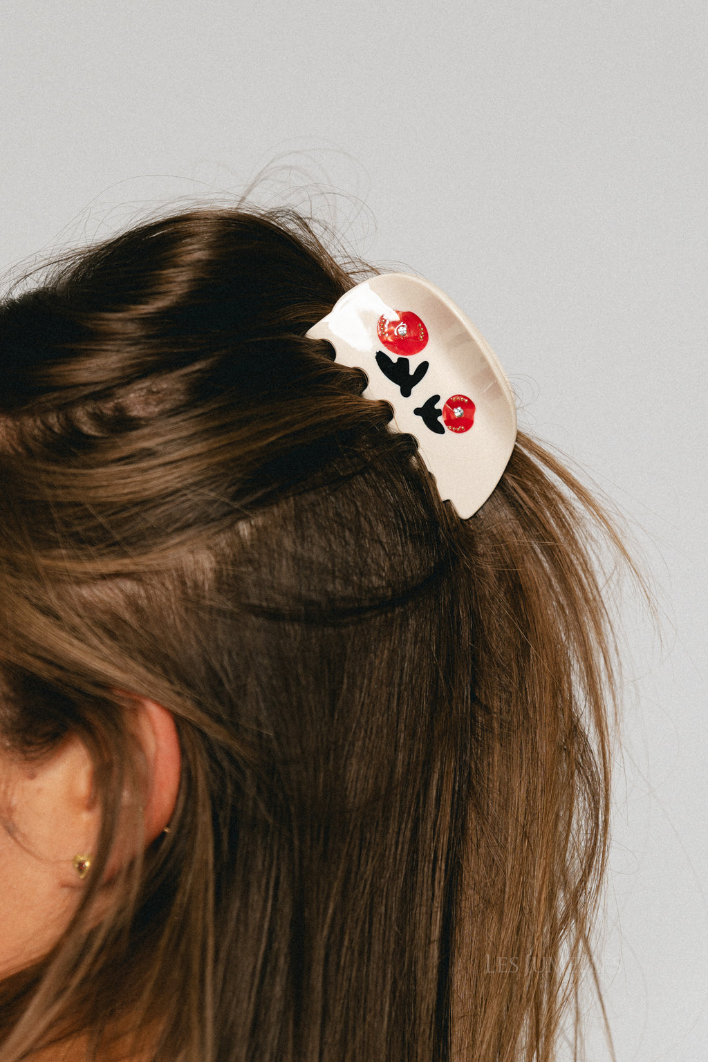 Double flower hair claw cream