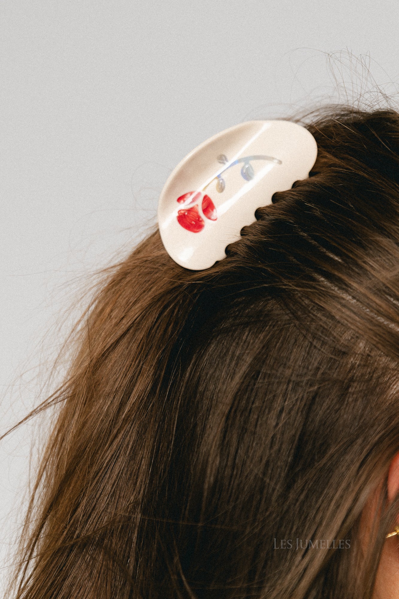 Flower hair claw cream